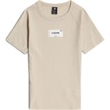 G-STAR - Shirt - Beige - Jersey - Ronde Hals - Kwartmouw