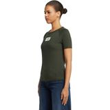 G-STAR - Shirt - Antraciet - Kwartmouw - Normale Pasvorm