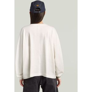 G-Star RAW - Shirt - Milk - Lange Mouwen - Oversized Fit
