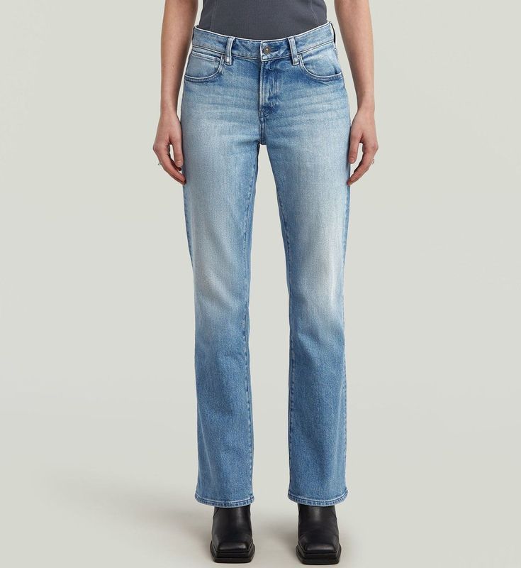G-Bootcut Jeans - Lichtblauw - Dames