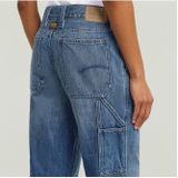 Judee - Carpenter Loose - Jeans - Midden Blauw - Dames