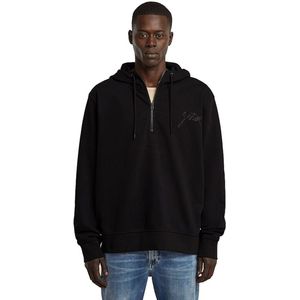 G-star - Script - Hoodie - Zwart