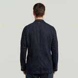 G-star - A-lijn Blazer - Katoen - Normale Pasvorm