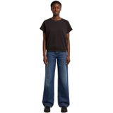 Raglan T-shirt - Zwart - Dames - Regular Fit - 100% Biologisch Katoen