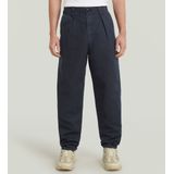 Pleated Chino Relaxed Tapered - Grijs - Heren Chino Broeken