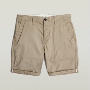Bronson - Straight Short - Beige - Korte Broeken