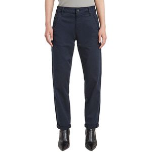 G-STAR - Boyfriend Broek - Blauw - Katoen-Elastaan - Relaxte Pasvorm