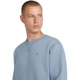 G-Star - D16917-C235-5304 - Premium Core Geribd Sweatshirt - Blauw - Biologisch Katoen - Duurzaam
