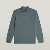 G-STAR - Dunda Slim Polo Ls - Poloshirt - Grijs - Axis D27683-5864-5781