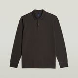 G-STAR Dunda Slim Polo ls, grijs (Cloack D27683-5864-5812), XS