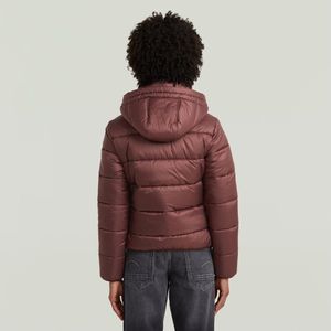 G-STAR - Meefic - Veste - Rood - Met Afneembare Capuchon