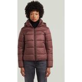 G-STAR - Meefic - Veste - Rood - Met Afneembare Capuchon