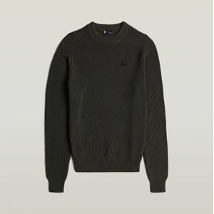 G-STAR - Trui - Zwart - Knitwear - Lange Mouw