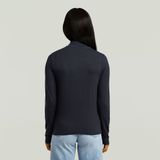 G-STAR - Shirt - Blauw - Lange Mouw - Normale Pasvorm