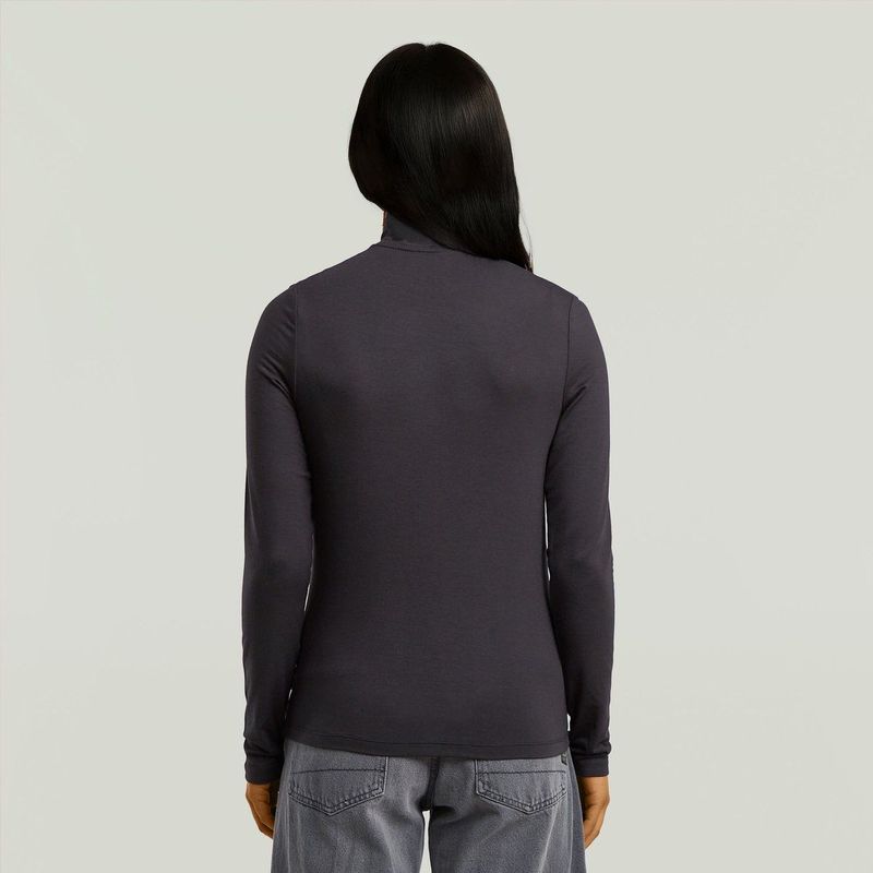 G-STAR - Shirt - Zwart - Lange Mouwen - Normale Pasvorm