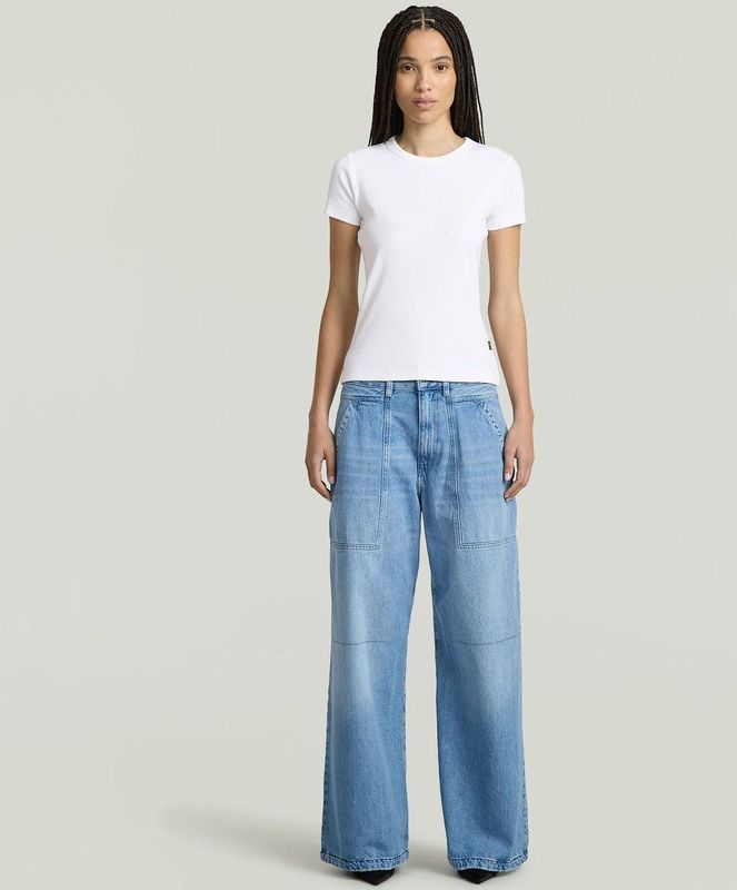 G-STAR - Jeans - Lichtblauw - Loosefit - High Waist