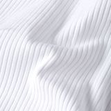 Ribbed - Tanktop - Wit - Dames