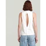 G-STAR - Top - Wit - Mouwloos - Normale Pasvorm