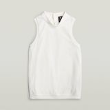 G-STAR - Top - Wit - Mouwloos - Normale Pasvorm
