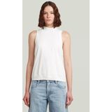 G-STAR - Top - Wit - Mouwloos - Normale Pasvorm