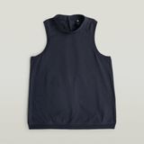 Open Back Knit Tanktop - Donkerblauw - Dames