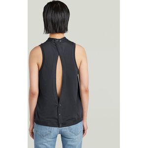 G-STAR - Top - Zwart - Mouwloos - Normale Pasvorm