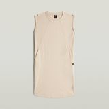 Seam Detail Loose - Jurk - Beige - Dames