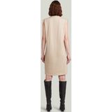 Seam Detail Loose - Jurk - Beige - Dames