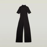 Wide Leg - Jumpsuit - Zwart - Dames