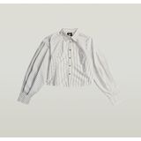 Macro Balloon - Overhemd - Meerkleurig - Dames - Loose Fit - Lange Mouwen - Knoopsluiting