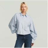 Macro Balloon - Overhemd - Meerkleurig - Dames - Loose Fit - Lange Mouwen - Knoopsluiting