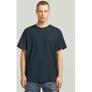 A Line - T-Shirt - Donkerblauw - Heren