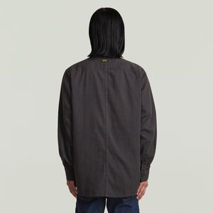 Overhemd - Grijs - Panelled Pocket - Regular Fit