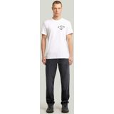 Studio AMS - T-shirt - Wit - Heren