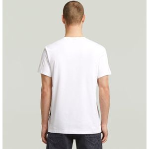 Studio AMS - T-shirt - Wit - Heren