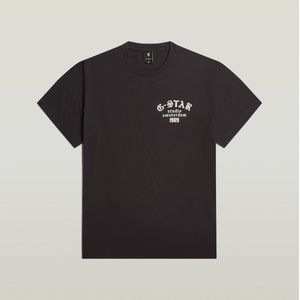 Studio AMS - T-shirt - Zwart - Heren