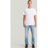 Flock Back Loose - T-shirt - Wit - Heren