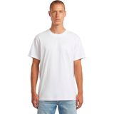 Flock Back Loose - T-shirt - Wit - Heren