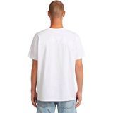 Flock Back Loose - T-shirt - Wit - Heren