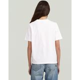 Text Graphic - T-shirt - Wit - Dames