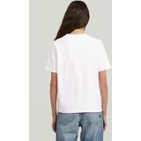 Text Graphic - T-shirt - Wit - Dames