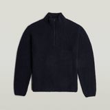 Boucle Skipper Knit - Donkerblauw - Heren