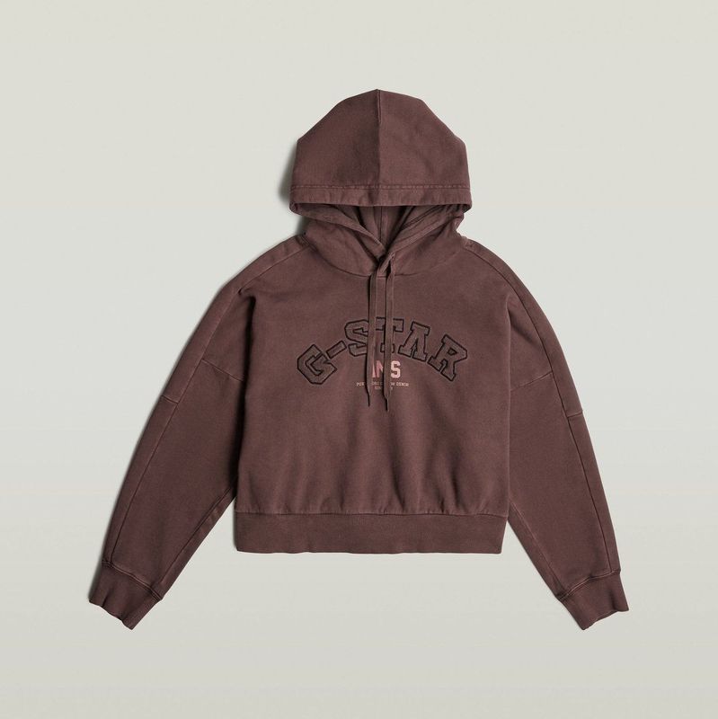 G-STAR collegic hdd sw wmn, beige (Chocolate Plum Gd D27266-d969-h312), XS