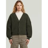 losse cardigan gebreid wmn, grijs (Asfalt D27462-d939-995), XS