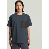 MN - Nuag Regular - T-shirt - Donkerblauw - Heren