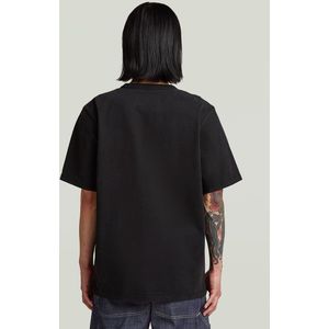 MN - Relaxed T-Shirt - Zwart - Heren