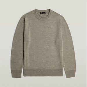 G-STAR - Core R - Tricot - Gris - Kwaliteit voor Man