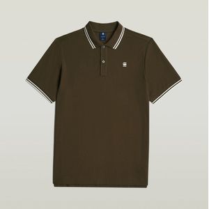 G-STAR - Dunda - Poloshirt - Chocoladebruin - Katoen
