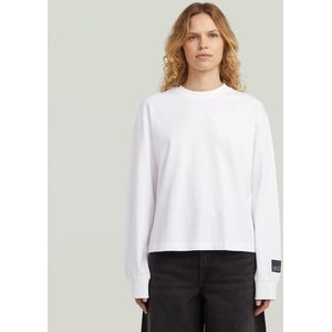 G-STAR Shirt  zwart / wit