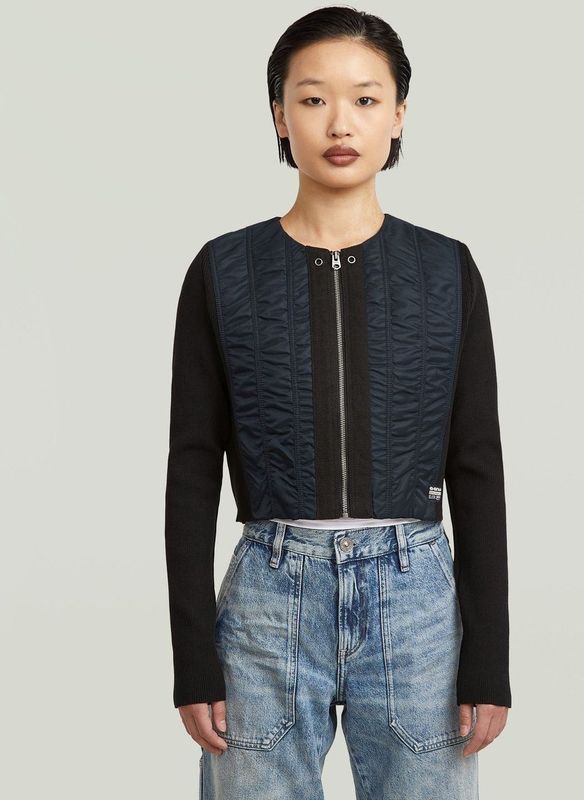 MA-1 Overshirt - Donkerblauw - Dames